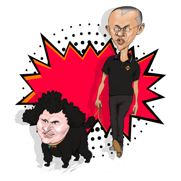 BINANCE FOUNDER REVEALS HIS NEW POODLE – “SAM”