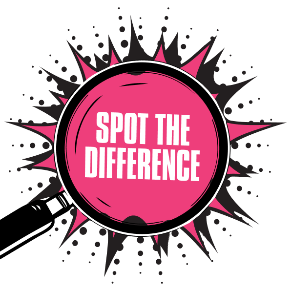 Spot the difference