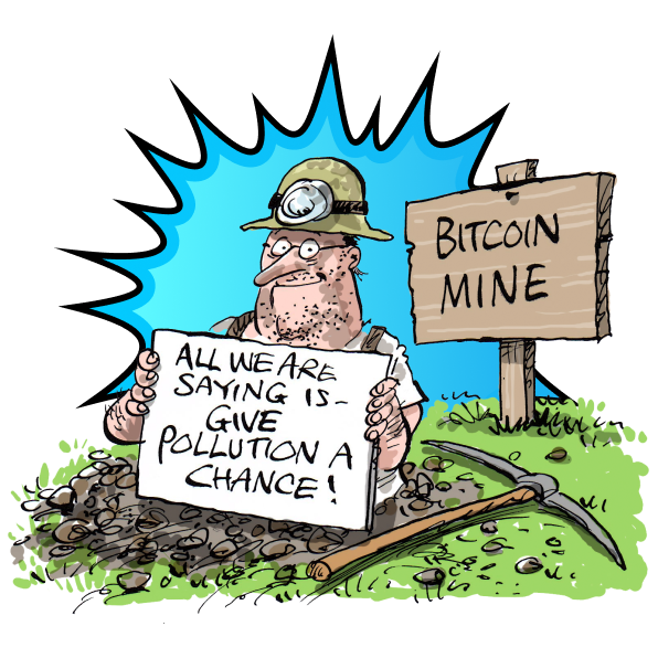 ‘Give pollution a chance’ say obstinate proof-of-work miners