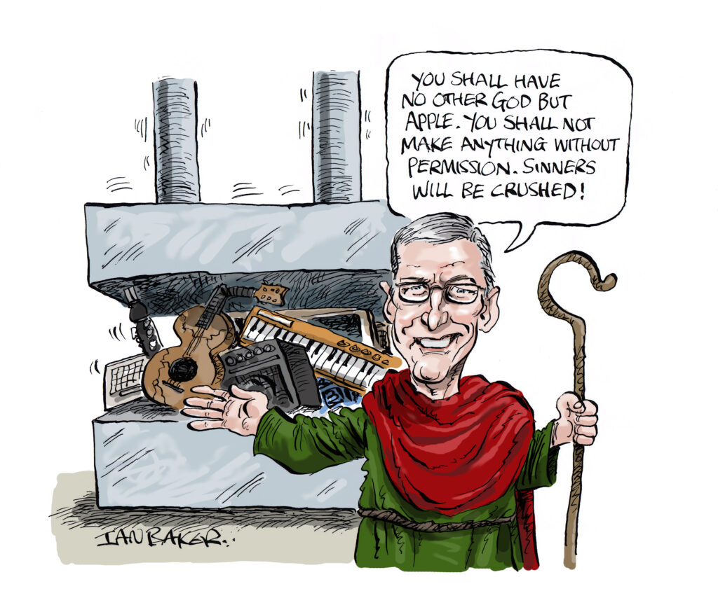 Tim Cook Unveils “The Creativity Destroyer”